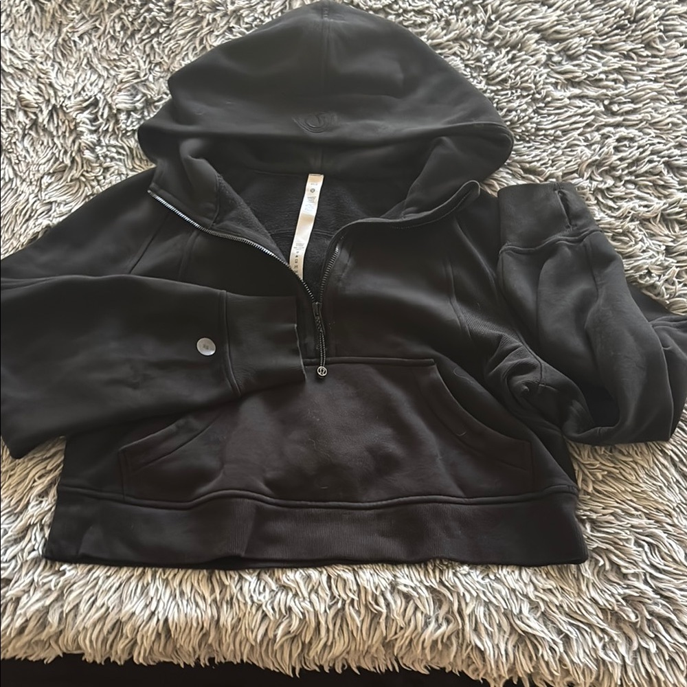 lululemon athletica Black Hoodie Jacket